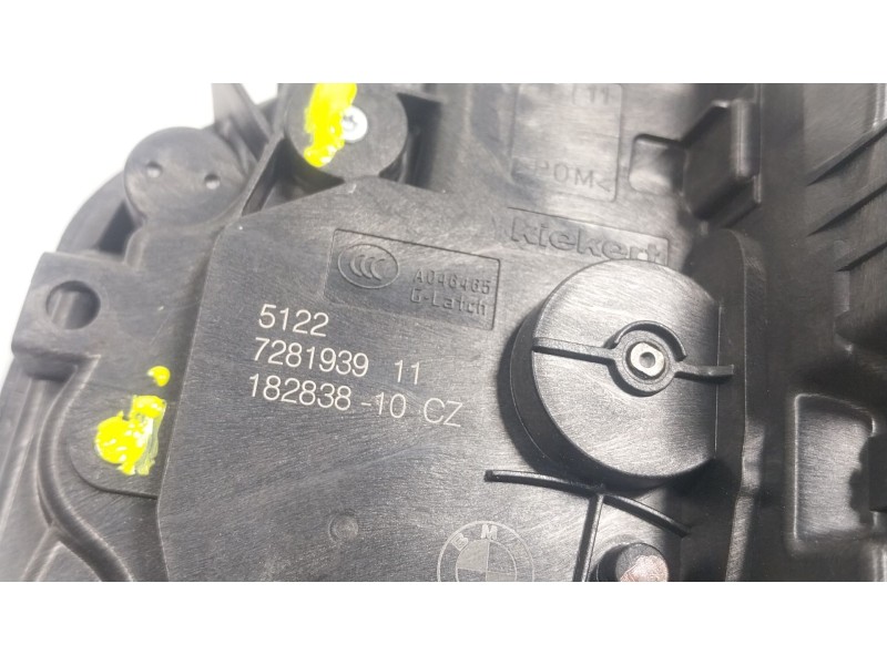Recambio de cerradura puerta trasera izquierda para bmw x1 (f48) xdrive 18 d referencia OEM IAM  5122728193911 