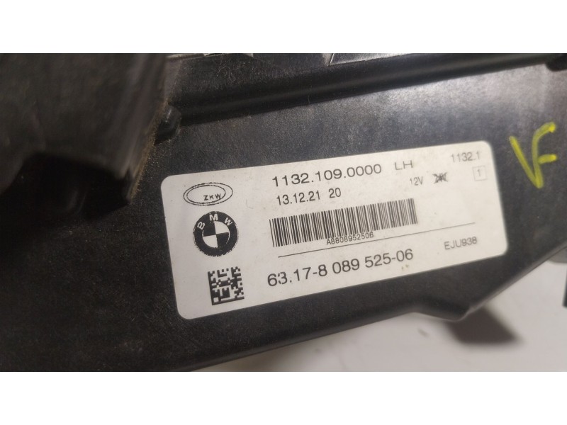 Recambio de faro antiniebla izquierdo para bmw 2 gran coupe (f44) 218 i referencia OEM IAM  11321090000 