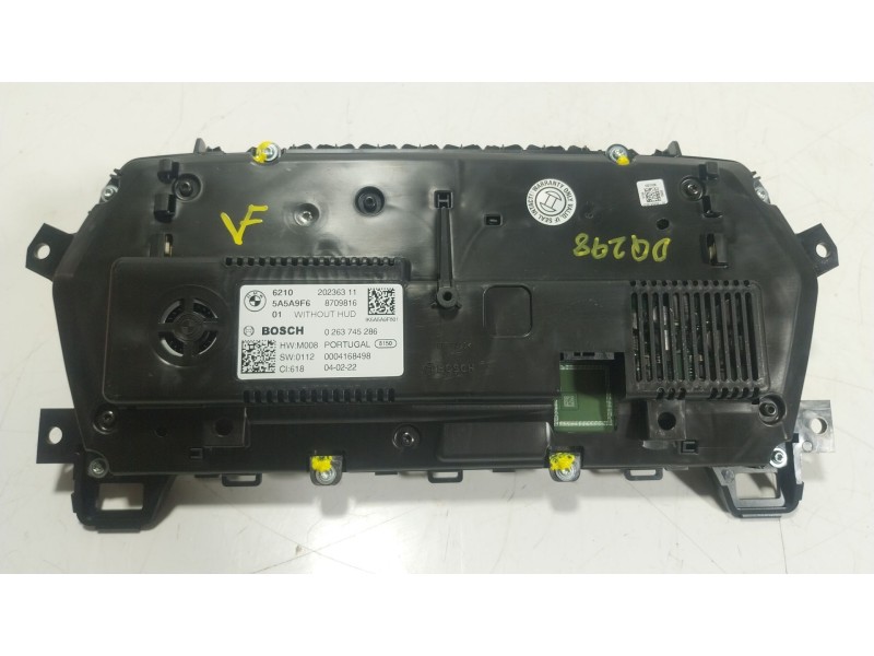 Recambio de cuadro instrumentos para bmw 2 gran coupe (f44) 218 i referencia OEM IAM  62105A5A9F6 