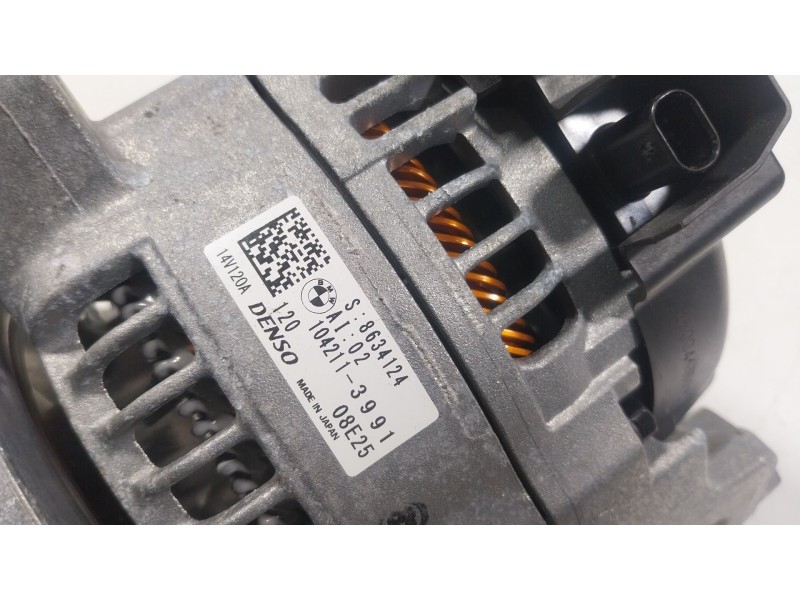 Recambio de alternador para bmw 2 gran coupe (f44) 218 i referencia OEM IAM  8634124 