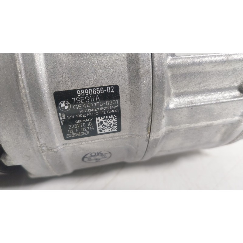 Recambio de compresor aire acondicionado para bmw 8 gran coupe (g16, f93) 840 i xdrive referencia OEM IAM  989065602 