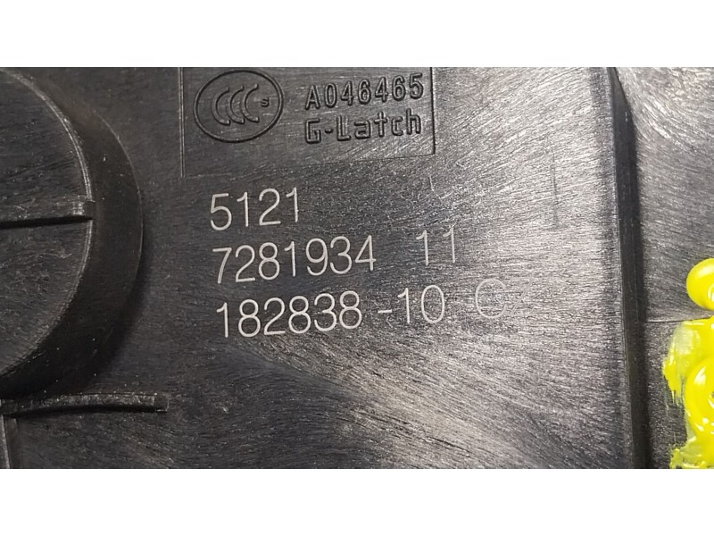 Recambio de cerradura puerta delantera derecha para bmw x1 (f48) xdrive 20 d referencia OEM IAM  5121728193411 