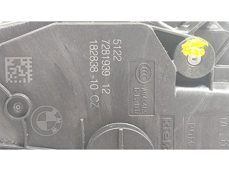 Recambio de cerradura puerta trasera izquierda para bmw x1 (f48) xdrive 20 d referencia OEM IAM  5122728193912 