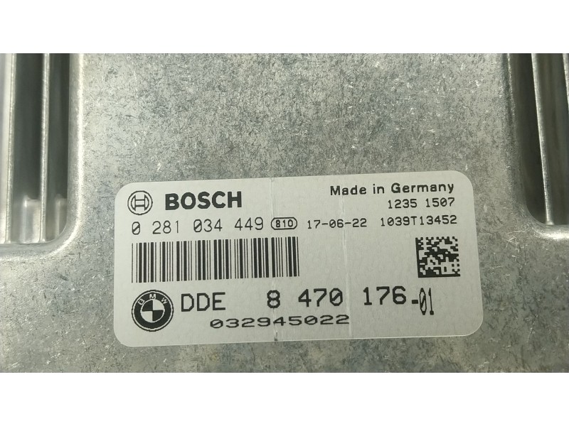 Recambio de centralita motor uce para bmw x1 (f48) xdrive 20 d referencia OEM IAM  847017691 