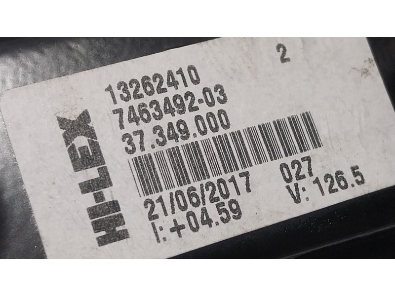 Recambio de elevalunas trasero derecho para bmw x1 (f48) xdrive 20 d referencia OEM IAM  746349203 