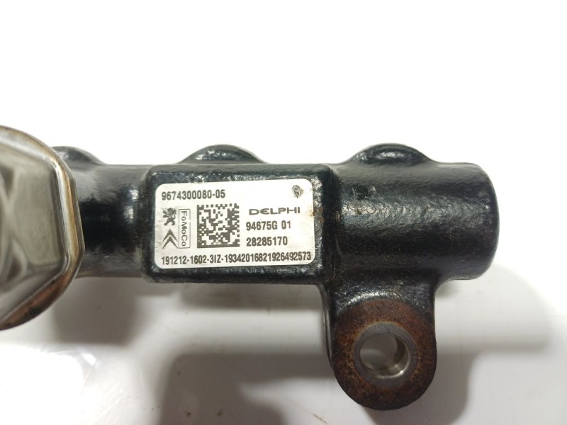 Recambio de rampa inyectora para peugeot boxer caja/chasis 2.2 bluehdi 140 referencia OEM IAM  9674300080 