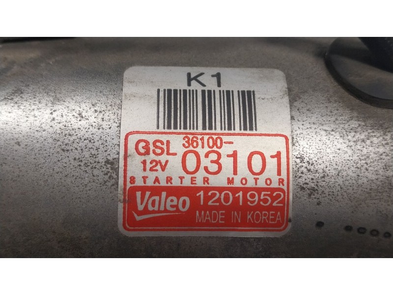 Recambio de motor arranque para kia rio iii (ub) 1.2 cvvt referencia OEM IAM  3610003101 