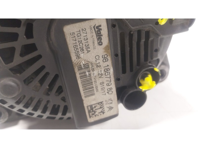 Recambio de alternador para citroën c4 picasso ii 1.2 thp 130 referencia OEM IAM  9818677980 