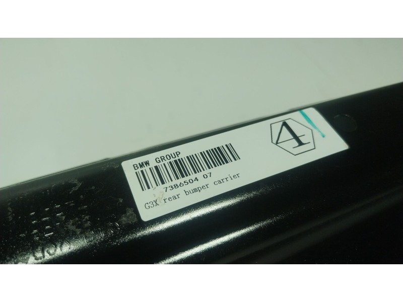 Recambio de refuerzo paragolpes trasero para bmw 5 (g30, f90) 530 i xdrive referencia OEM IAM 51127386504 738650407 