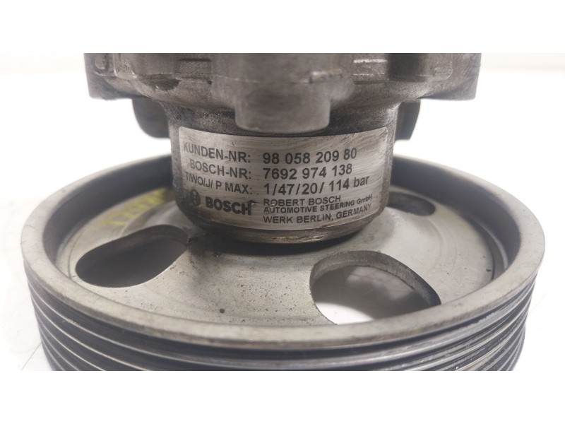 Recambio de bomba direccion para peugeot boxer furgoneta 2.2 bluehdi 140 referencia OEM IAM  9805820980 