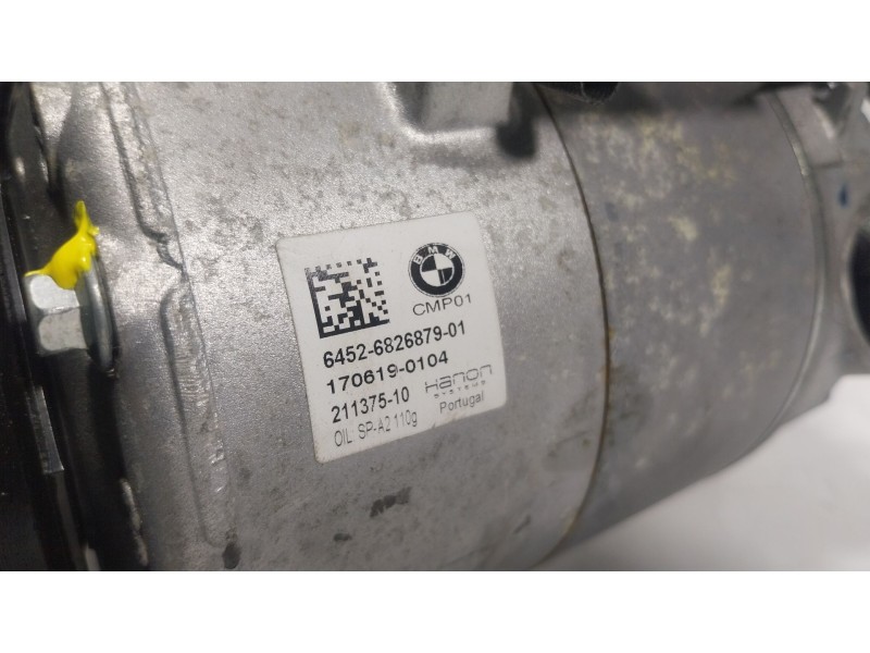 Recambio de compresor aire acondicionado para bmw x1 (f48) xdrive 20 d referencia OEM IAM  64526826879 