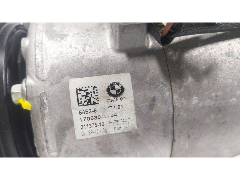 Recambio de compresor aire acondicionado para bmw x1 (f48) xdrive 18 d referencia OEM IAM   