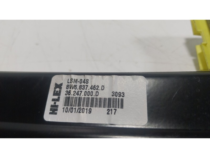 Recambio de elevalunas delantero derecho para audi a5 (f53, f5p) 2.0 tdi referencia OEM IAM  8W6837462D 