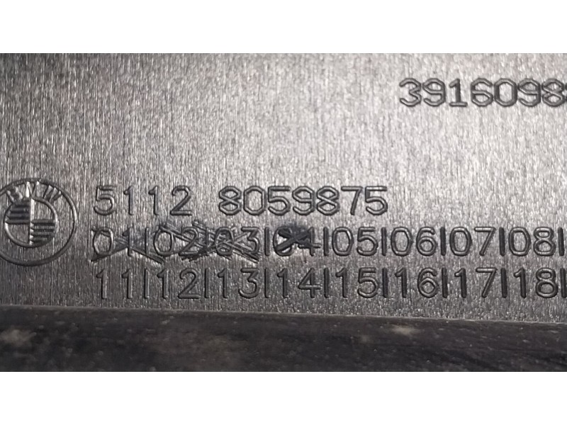 Recambio de moldura para bmw x1 (f48) xdrive 20 d referencia OEM IAM  51128059875 