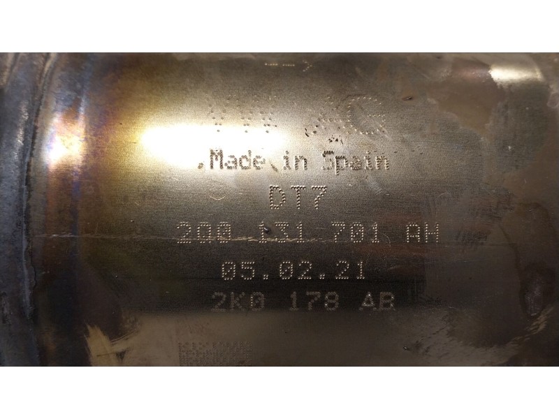 Recambio de catalizador para seat arona (kj7, kjp) 1.0 tsi referencia OEM IAM  2Q0131723G 