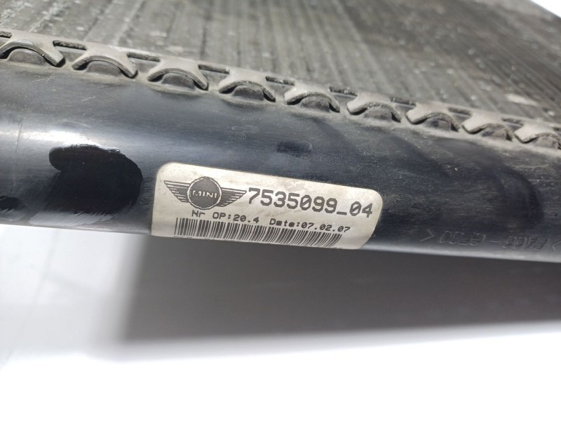 Recambio de radiador agua para mini mini (r56) cooper referencia OEM IAM  7535099 