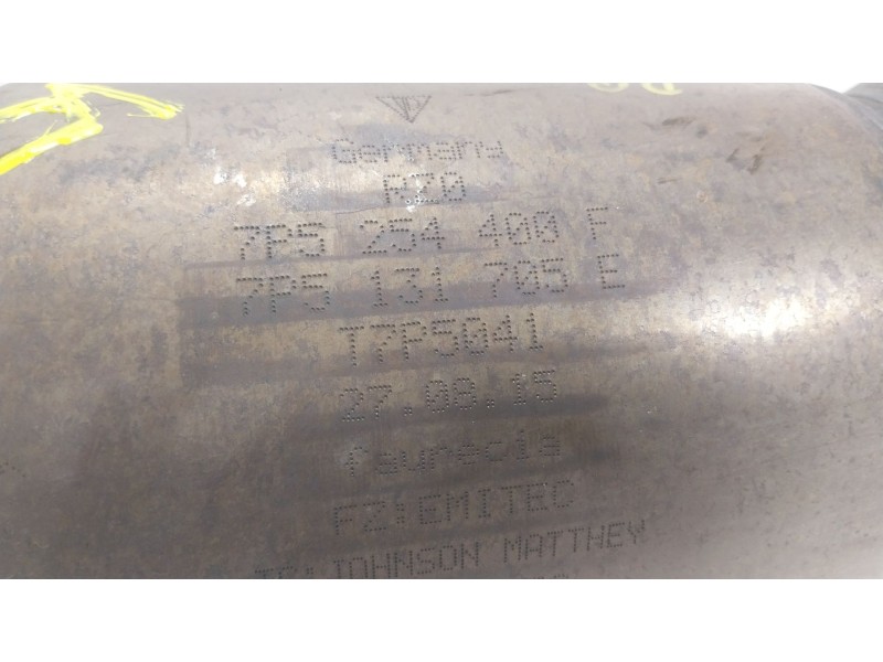 Recambio de catalizador para porsche cayenne (92a) 3.6 gts referencia OEM IAM  7P5254400F 