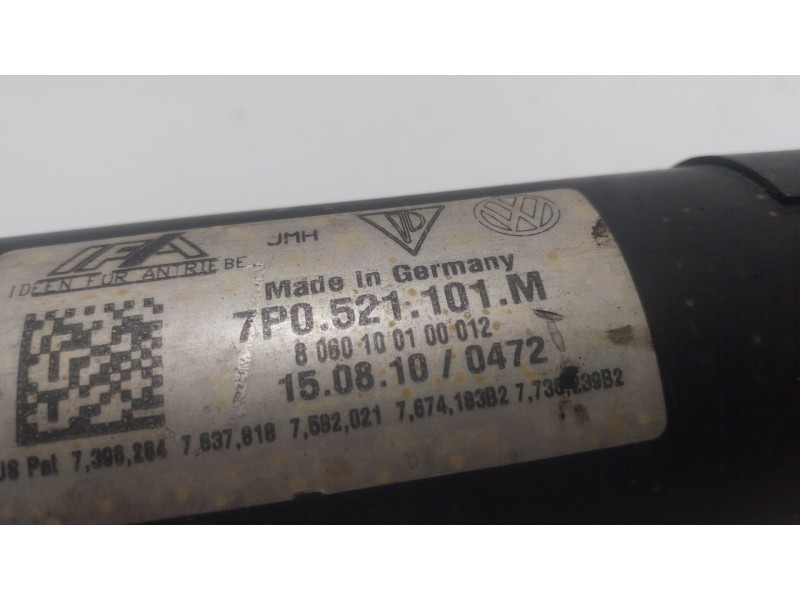 Recambio de transmision central delantera para porsche cayenne (92a) 3.6 gts referencia OEM IAM  7P0521101M 