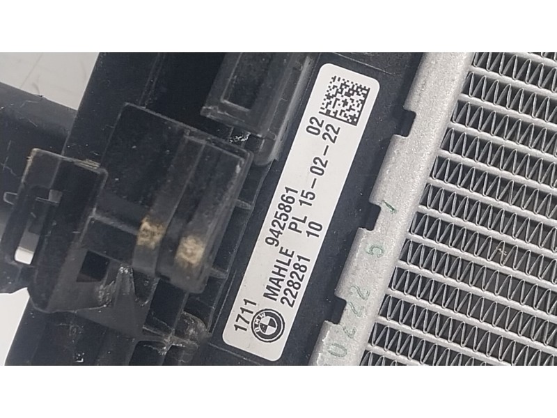 Recambio de radiador agua para bmw 8 gran coupe (g16, f93) 840 i xdrive referencia OEM IAM  1711942586102 