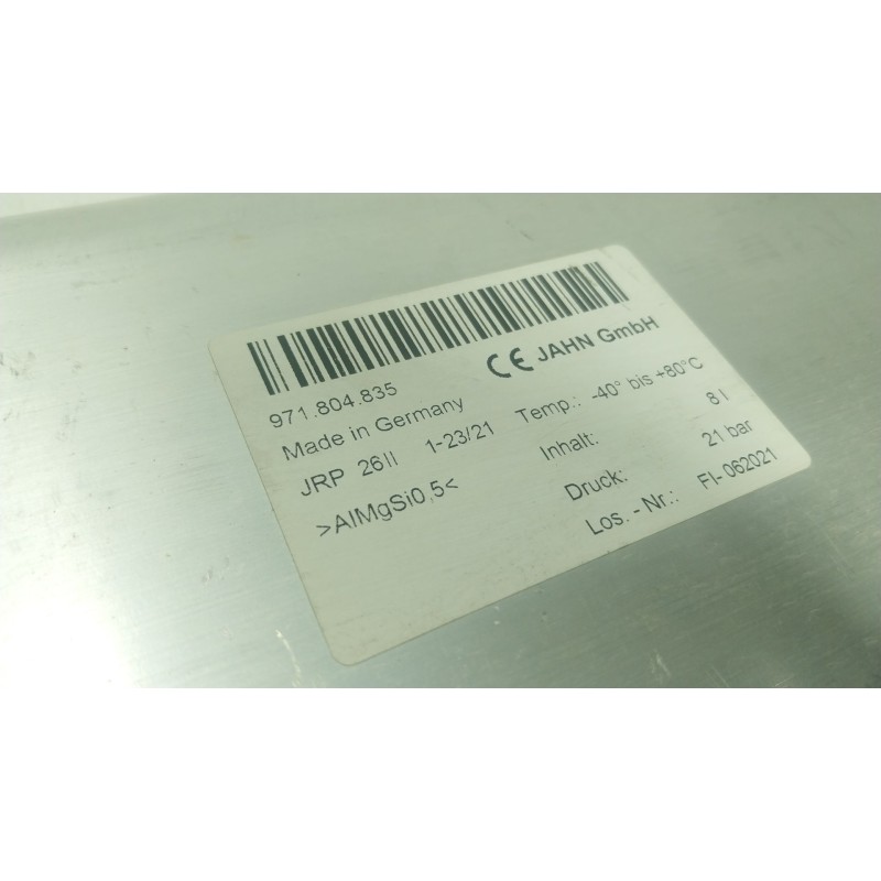 Recambio de deposito suspension para porsche panamera (971) 4.0 turbo s (97bfr1) referencia OEM IAM 971804835 971804835 