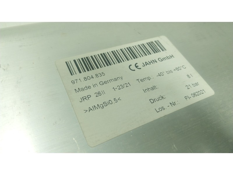 Recambio de deposito suspension para porsche panamera (971) 4.0 turbo s (97bfr1) referencia OEM IAM 971804835 971804835 