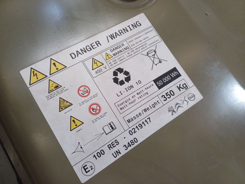 Recambio de bateria para peugeot 208 ii (ub_, up_, uw_, uj_) e-208 referencia OEM IAM 1689094980 9827789580 