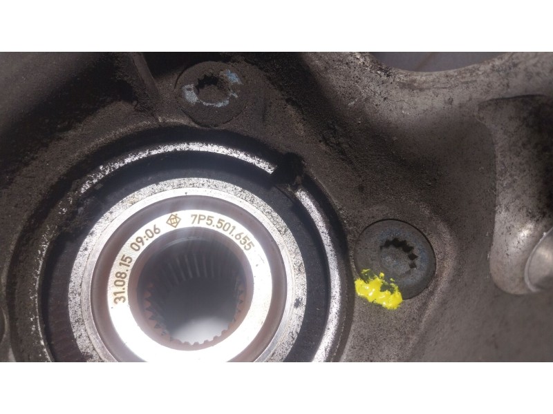 Recambio de mangueta trasera izquierda para porsche cayenne (92a) 3.6 gts referencia OEM IAM  7P5501655 