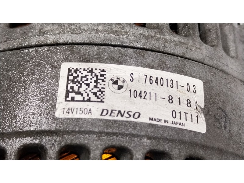 Recambio de alternador para bmw x1 (f48) xdrive 20 d referencia OEM IAM  764013103 