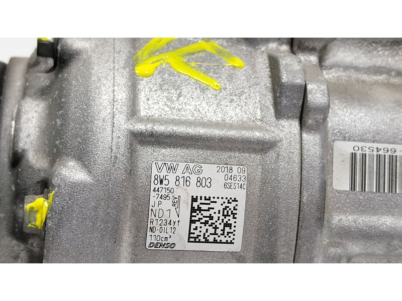 Recambio de compresor aire acondicionado para audi a5 (f53, f5p) 2.0 tdi referencia OEM IAM  8W5816803 