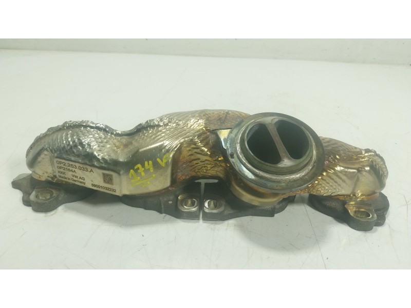 Recambio de colector escape para porsche panamera (971) 4.0 turbo s (97bfr1) referencia OEM IAM 9A725303300 0P2253033A 