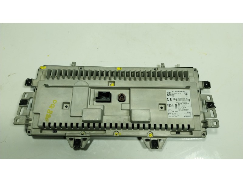 Recambio de pantalla multifuncion para porsche panamera (971) 4.0 turbo s (97bfr1) referencia OEM IAM 971919597AHOV3 971919597AH
