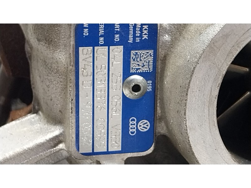 Recambio de turbocompresor para audi a5 (f53, f5p) 2.0 tdi referencia OEM IAM  04L253056L 