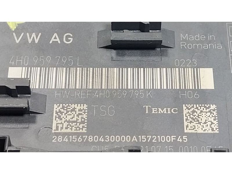 Recambio de modulo electronico para porsche cayenne (92a) 3.6 gts referencia OEM IAM  4H0959795L 