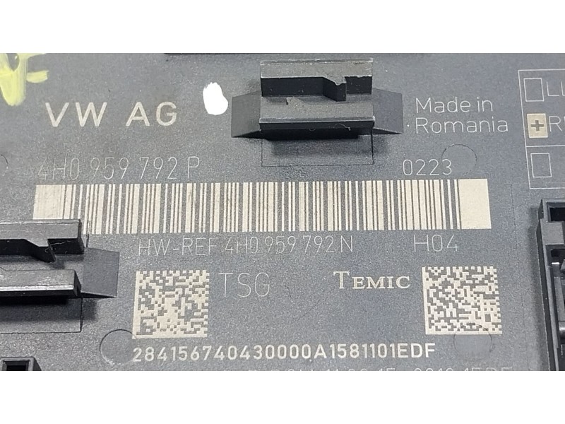 Recambio de modulo electronico para porsche cayenne (92a) 3.6 gts referencia OEM IAM  4H0959792P 