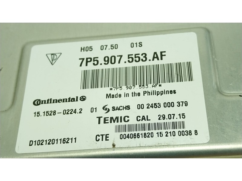 Recambio de modulo electronico para porsche cayenne (92a) 3.6 gts referencia OEM IAM  7P5907553AF 