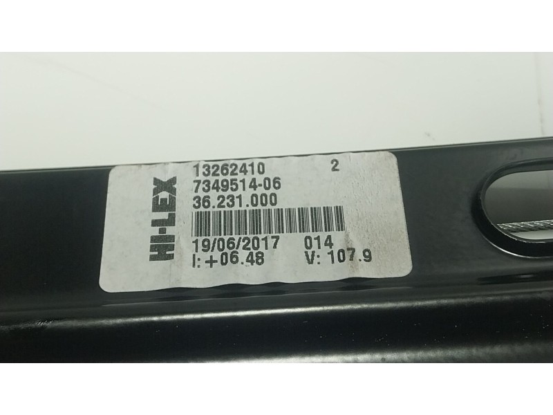 Recambio de elevalunas delantero derecho para bmw x1 (f48) xdrive 18 d referencia OEM IAM  734951406 