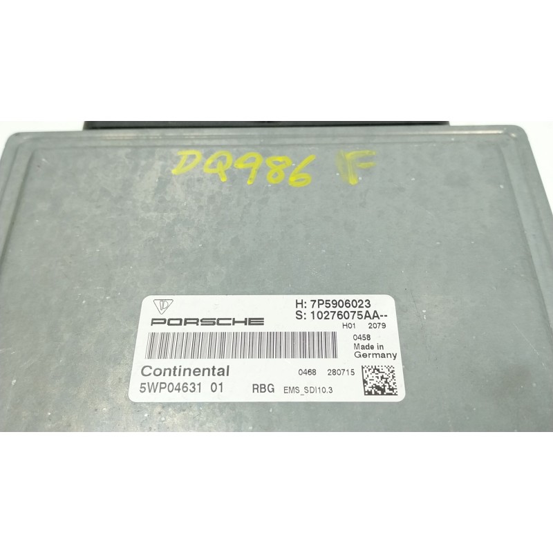 Recambio de centralita motor uce para porsche cayenne (92a) 3.6 gts referencia OEM IAM  7P5906023 