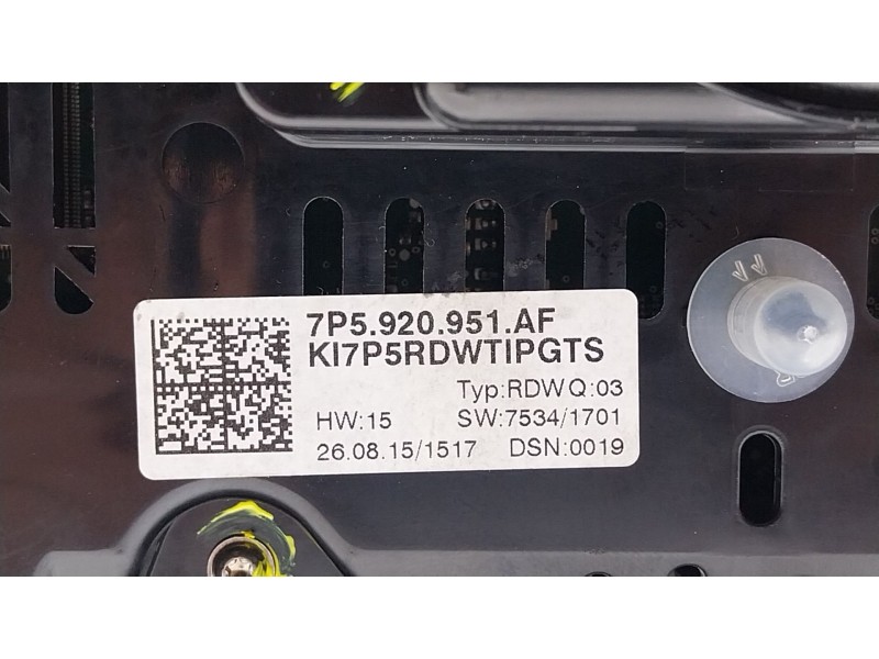 Recambio de cuadro instrumentos para porsche cayenne (92a) 3.6 gts referencia OEM IAM  7P5920951AF 