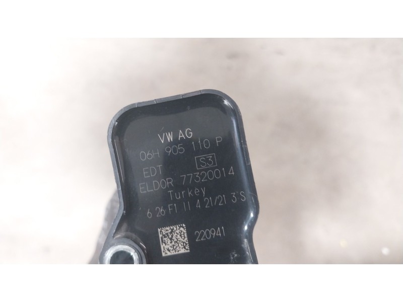 Recambio de bobina para porsche panamera (971) 4.0 turbo s (97bfr1) referencia OEM IAM PAC905110A 06H905110P 