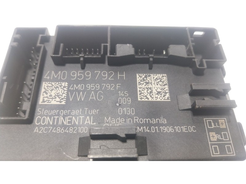 Recambio de modulo electronico para audi a5 (f53, f5p) 2.0 tdi referencia OEM IAM  4M0959792H 