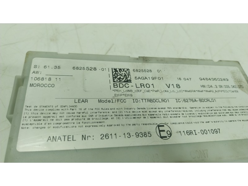 Recambio de caja reles / fusibles para bmw x1 (f48) xdrive 20 d referencia OEM IAM  61356825528 