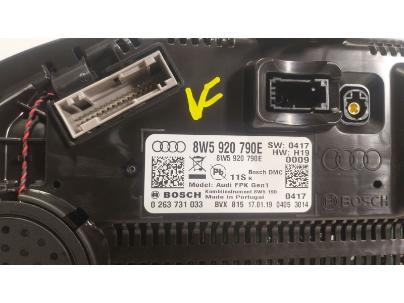 Recambio de cuadro instrumentos para audi a5 (f53, f5p) 2.0 tdi referencia OEM IAM  8W5920790E 