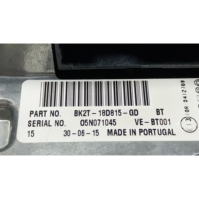 Recambio de sistema audio / radio cd para ford transit custom v362 furgoneta (fy, fz) 2.2 tdci referencia OEM IAM  BK2T18D815GD 