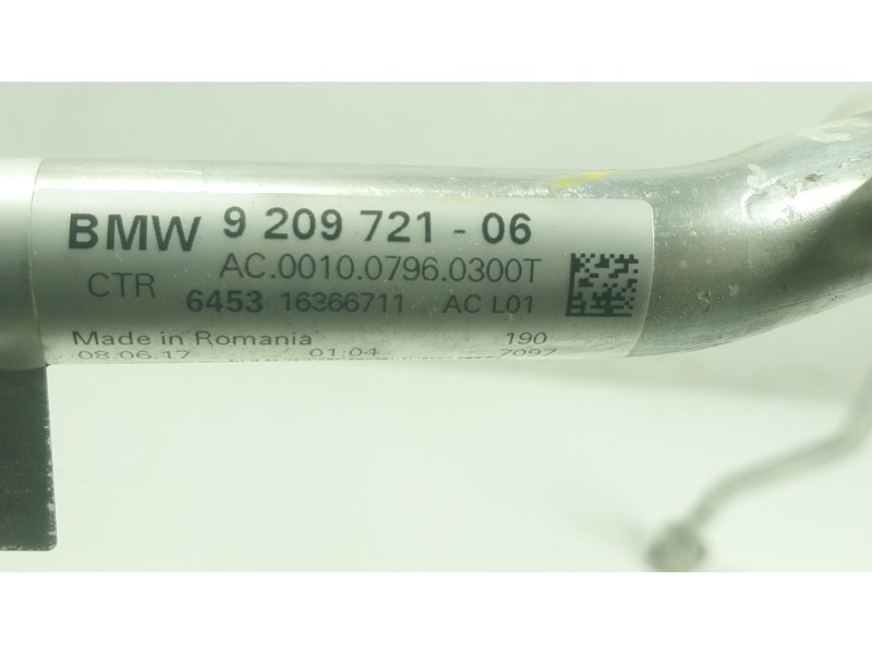 Recambio de tubos aire acondicionado para bmw x1 (f48) xdrive 18 d referencia OEM IAM  920972106 