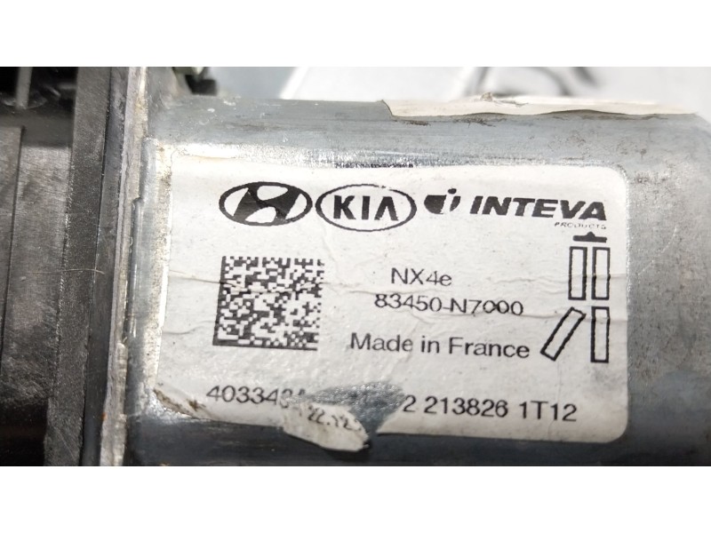 Recambio de elevalunas trasero izquierdo para hyundai tucson (nx4e, nx4a) 1.6 t-gdi referencia OEM IAM  83450N7000 