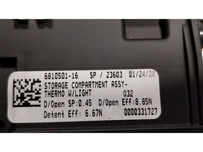 Recambio de apoyabrazos central para bmw x6 (g06, f96) m referencia OEM IAM  681050116 