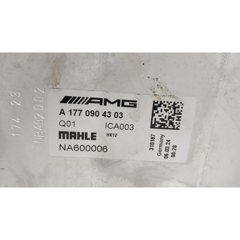 Recambio de intercooler para mercedes-benz sl (r232) 55 amg 4-matic+ (232.480) referencia OEM IAM  A1770904303 