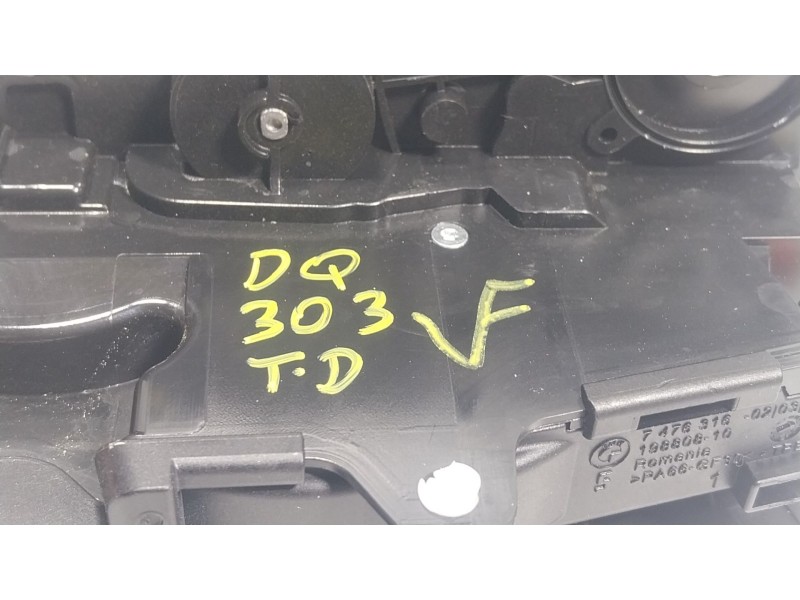 Recambio de cerradura puerta trasera derecha para bmw 8 gran coupe (g16, f93) 840 i xdrive referencia OEM IAM  5122747770403 