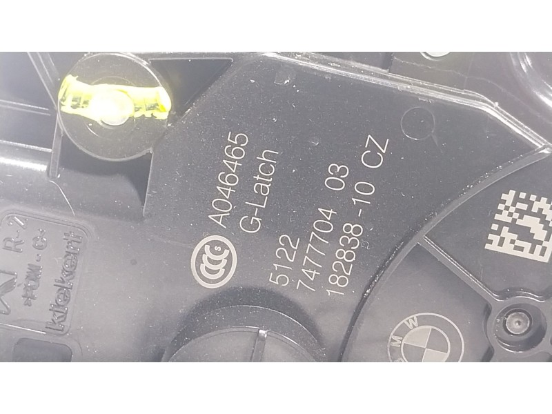 Recambio de cerradura puerta trasera derecha para bmw 8 gran coupe (g16, f93) 840 i xdrive referencia OEM IAM  5122747770403 