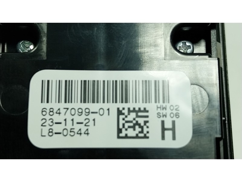 Recambio de mando elevalunas delantero izquierdo para bmw 8 gran coupe (g16, f93) 840 i xdrive referencia OEM IAM  684709801 